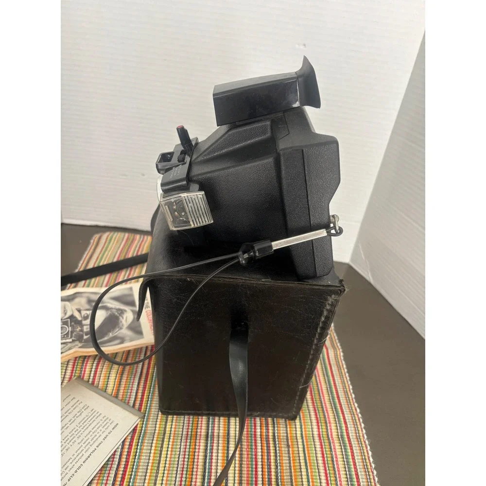 Vintage Polaroid Colorpack IV Land Camera with Case and Manual Instant Film